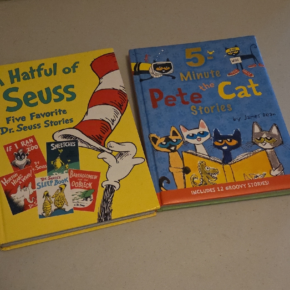 Dr. Seuss and Pete the Cat Storybooks